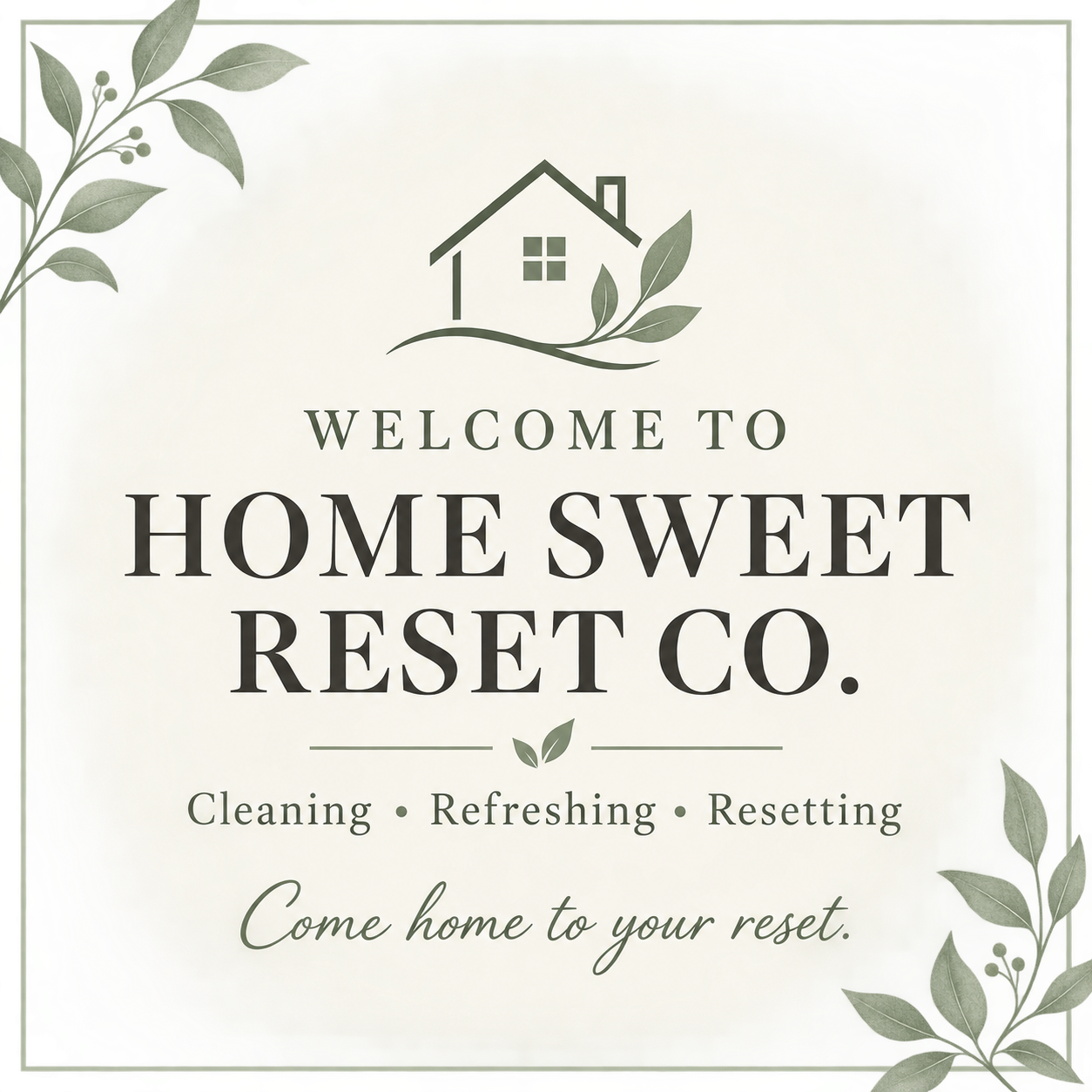 Home Sweet Reset Co. — Come home to your reset